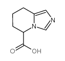5,6,7,8-Tetrahydroimidazo[1,5-a]pyridine-5-carboxylic acid structure