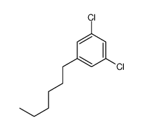 1,3-dichloro-5-hexylbenzene Structure