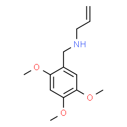 prop-2-en-1-yl[(2,4,5-trimethoxyphenyl)methyl]amine结构式