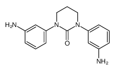 1,3-bis(3-aminophenyl)-1,3-diazinan-2-one结构式