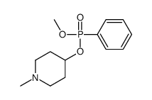 4-[methoxy(phenyl)phosphoryl]oxy-1-methylpiperidine Structure