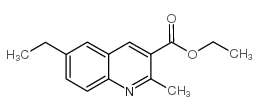 6-乙基-2-甲基喹啉-3-羧酸 乙基酯图片