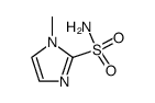 1H-Imidazole-2-sulfonamide,1-methyl-(9CI)结构式