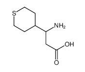 3-AMINO-3-(TETRAHYDRO-THIOPYRAN-4-YL)-PROPIONIC ACID Structure