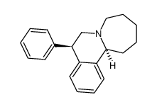 (8R,12bS)-8-Phenyl-1,2,3,4,5,7,8,12b-octahydro-azepino[2,1-a]isoquinoline Structure