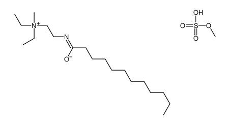 2-(dodecanoylamino)ethyl-diethyl-methylazanium,methyl sulfate Structure