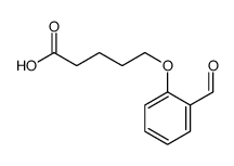 5-(2-formylphenoxy)pentanoic acid结构式