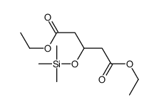 diethyl 3-trimethylsilyloxypentanedioate Structure