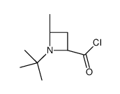 2-Azetidinecarbonylchloride,1-(1,1-dimethylethyl)-4-methyl-,cis-(9CI) picture