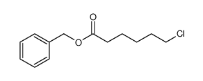 Hexanoic acid, 6-chloro-, phenylmethyl ester结构式