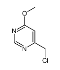 4-(CHLOROMETHYL)-6-METHOXY-PYRIMIDINE Structure