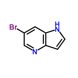 6-溴-4-氮杂吲哚结构式