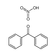 benzophenone, nitrate Structure