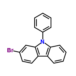 2-Bromo-9-phenyl-9H-carbazole structure