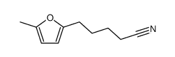 5-methyl-2-furanpentanenitrile结构式