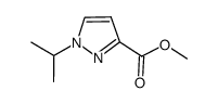 1-(丙-2-基)-1h-吡唑-3-羧酸甲酯结构式