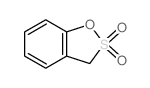 3H-1,2-Benzoxathiole,2,2-dioxide Structure