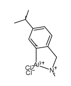 (5-tBu-2-(Me2NCH2)C6H3)AlCl2 Structure