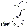 (S)-3-(吡咯烷-2-基)苯胺结构式