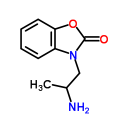3-(2-Aminopropyl)-1,3-benzoxazol-2(3H)-one Structure
