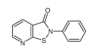 2-phenyl-[1,2]thiazolo[5,4-b]pyridin-3-one Structure