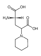 4-Piperidino-L-glutamic acid结构式