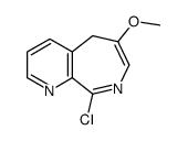 9-chloro-6-methoxy-5H-pyrido[2,3-c]azepine结构式