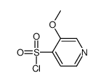 3-methoxypyridine-4-sulfonyl chloride结构式