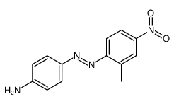 4-[(2-methyl-4-nitrophenyl)diazenyl]aniline结构式