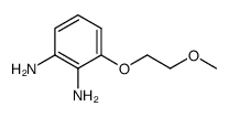 3-(2-methoxyethoxy)benzene-1,2-diamine结构式