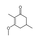 2-Cyclohexen-1-one,3-methoxy-2,5-dimethyl-(9CI) Structure