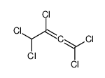 1,1,3,4,4-pentachlorobuta-1,2-diene结构式