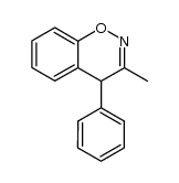 3-methyl-4-phenyl-4H-1,2-benzoxazine Structure