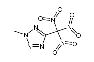 2-methyl-5-(trinitromethyl)tetrazole结构式