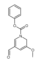 phenyl 5-formyl-3-methoxypyridine-1(2H)-carboxylate结构式