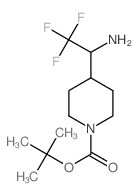 tert-Butyl 4-(2,2,2-trifluoro-1-aminoethyl)piperidin-1-carboxylate picture