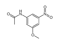 acetic acid-(3-methoxy-5-nitro-anilide)结构式