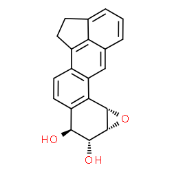 cholanthrene-9,10-diol-7,8-epoxide Structure