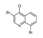 4-Chloro-3,8-dibromoquinoline结构式