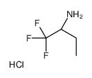 (R)-1,1,1-Trifluoro-2-butylamine hydrochloride structure