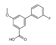 3'-FLUORO-5-METHOXY-[1,1'-BIPHENYL]-3-CARBOXYLIC ACID结构式