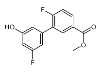 methyl 4-fluoro-3-(3-fluoro-5-hydroxyphenyl)benzoate Structure