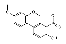4-(2,4-dimethoxyphenyl)-2-nitrophenol Structure