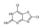 2,7-dichloro-[1,3]thiazolo[4,5-d]pyrimidin-5-amine Structure