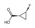 (1S,2S)-2-氟代环丙烷羧酸结构式
