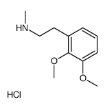 2-(2,3-dimethoxyphenyl)-N-methylethanamine,hydrochloride Structure