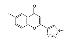 4H-1-Benzopyran-4-one, 6-methyl-2-(1-methyl-1H-1,2,3-triazol-4-yl)- picture