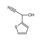 (S)-A-HYDROXY-2-THIOPHENEACETONITRILE结构式