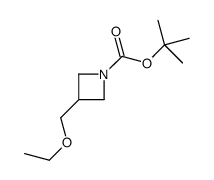 N-BOC-3-(EthoxyMethyl)azetidine Structure