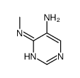 4,5-Pyrimidinediamine, N4-methyl- (9CI)结构式